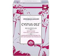 CYSTUS 052 Bio Halspastillen wohltuend für Hals und Rachen, 132 pc Pastilles