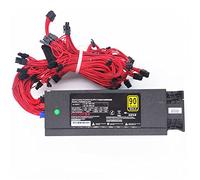 CYSUE Bloc d'alimentation modulaire 2000 W pour l'exploitation minière 110 220 V ATX Bitcoin pour ordinateur PC Source d'alimentation RX580 RX570 RX470 Support 9 GPU