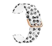 CYSUE Bracelet de montre 18 mm pour C2 pour Garmin Vivoactive 3S/4S/Venu 2/Active S Rey Bracelet en silicone Smart Easyfit Accessoires de rechange