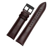 CYSUE Bracelet vintage en cuir de vache véritable pour Fossil BQ2363/2453 ME3099 3052 3054 FS5380/5453 FS4735 FS4812, 24mm