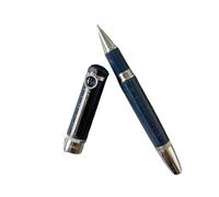 CYSUE Stylo plume rond en forme de loupe - Stylo à bille - Qualité supérieure - Cadeau - Petite quantité - B1, juste un stylo