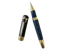 CYSUE Stylo plume rond en forme de loupe - Stylo à bille - Qualité supérieure - Cadeau - Petite quantité - B3, juste un stylo