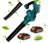 Cytbek 20v Legless sans Fil avec Une Batterie Et Chargeur De 2,0h, Un Ventilateur électrique 330cfm, Un Ordinateur Portable Léger pour La Pelouse, La Cour, Le Garage, Le Nettoyage des Débris Green