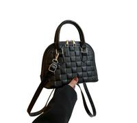 CYUCHENC Sac Femme Tendance, À La Mode, Polyvalent, Simple, Décontracté, Style Étranger, Bandoulière Une Épaule-Noir