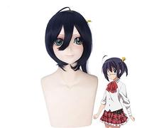 Cyuunibyou démo Koiga Shitai Take On Me Takanashi Rikka Cosplay perruque amour, Chunibyo et autres délires cheveux bleus PL-139