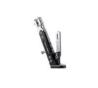 CYXPDX Bequille Laterale Moto pour NT1100 NT 1100 2022,Trépied en Alliage D'aluminium Réglable Pied Côté Support Moto Accessoires,C-White