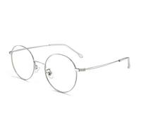 Cyxus lunette anti lumiere bleue pour hommes femmes bloquant les UV lunettes d'ordinateur lentille métal ultra léger lunettes