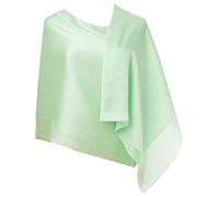 CYZLANN Écharpes pour femmes, 100% soie, longues écharpes légères pour femmes, Vert menthe, taille unique