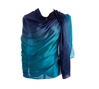 CYZLANN Women's Scarves 100% Silk Long Lightweight Scarfs for women