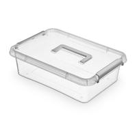 CZ boîte antibactérienne 8,5 l 39x29x11,poignée,transp.plastique