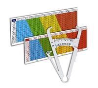 CZ STORE®-Adipomètre-✮✮GARANTIE A VIE✮✮-Pince mesure graisse corporel et taux de masse grasse-✮OFFERT:PDF Guide d'utilisation et tableau d'interprétation en Français+ PDF 10 exercices brûle graisse✮