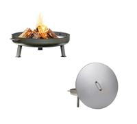 Czaja® Brasero avec couvercle 80 cm Bonn | Brasero de jardin | Brasero | Brasero | Poêles de jardin