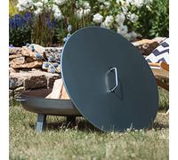 Czaja Couvercle pour toutes les Feuerschalen® ; extinction facile de la Feuerschale sans eau et pour la protection contre la pluie (acier, Ø 80cm)