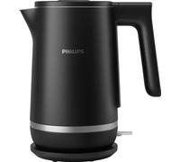 Czajnik dwuścienny Philips | HD9395/90 | Elektryczny | 2200 W | 1,7 L | Stal nierdzewna/Plastik | Podstawa obrotowa 360° | Czarny