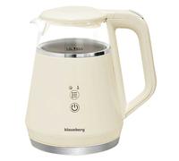 Bouilloire - KLAUSBERG - KB-7893 - Crème - 1 L - Socle 360°