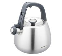 Bouilloire à gaz en acier inoxydable 2,5 L, induction, argent satiné KLAUSBERG K