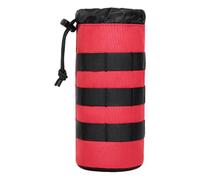 CZAKOMIX Tactique Molle l'eau Bouteille Sac, Poche de Cruche à Eau Militaire, pour Voyage Pêche Chasse Randonnée Activités de Plein Air (Rouge)