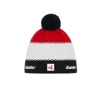Eisbär - Star Pompon Ski Austria - Bonnet - One Size - black / white / ketchup