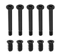 CZAYEFNH Ensemble vis M5-80 pièces longues et courtes, radiateurs de refroidissement par eau professionnels, coussinets durables, montage, enlèvement du ventilateur, ordinateur en métal