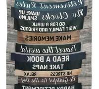 CZAYEFNH Plaid Personnalisé pour Retraités - Couverture Douillette et Multifonctionnelle - Idéal pour Canapé, Lit et Intérieur/Extérieur - Tapisserie de Style Écossais