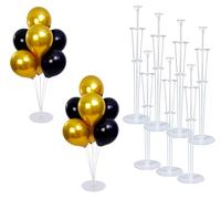 CZCPARY Support de ballon，support de ballon avec support en plastique, utilisé pour la fête d'anniversaire et la fête de mariage, réutilisable (7PCS)