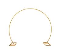 CZCPARY Support pour Arche de Ballons, Anneau pour Arche de Ballons, Utilisation intérieure et extérieure, diamètre doré 2,9 m, pour la décoration d'un Anniversaire, d'un Mariage ou d'une fête