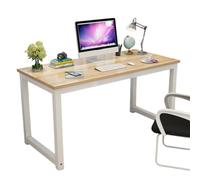 CZDANG Bureau d'écriture Minimaliste for Ordinateur de Bureau, Table de Travail for Ordinateur Portable, Table de Salle à Manger, Table de Jeu for étude, Bureau à Domicile,(A,120 * 60 * 73CM)