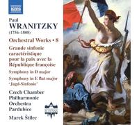 CZECH CHAMBER PO PAR - WRANITZKY - ORCH WORKS VOL 8 - CD - F4z