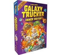 Czech Games Edition Galaxy Trucker : Toujours Plus Loin ! - Extension de Jeu de société avec de Nouveaux vaisseaux spatiaux - Plus de défis pour Les camions spatiaux - Allemand - 2 à 4 Joueurs - À