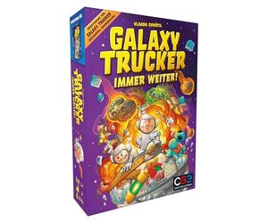Czech Games Edition Galaxy Trucker : Toujours Plus Loin ! - Extension de Jeu de société avec de Nouveaux vaisseaux spatiaux - Plus de défis pour Les camions spatiaux - Allemand - 2 à 4 Joueurs - À