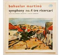 Czech Philharmonic Orchestra, Martin Turnovsky - Bohuslav Martinu, The Czech Philharmonic Orchestra, Martin Turnovský: Symphony No. 4, Tre Ricercari - LP