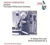 Czech Philharmonic Orchestra,the - Jascha Horenstein conducts The Czech Philharmonic Orchestra [Import]