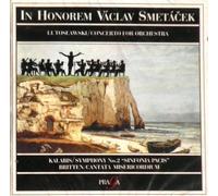 Czech Po - Lutoslawski Concerto pour orchestre Britten cantata misericordium Kalabis Symphonie n°2