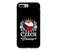 Czech Princess Czech Republic Flag Proud Czech Girl Coque pour iPhone 7 Plus/8 Plus