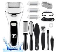 Czemo Rapeuse Electrique Pied, Râpe à Pieds Pédicure Electrique Anti-callosité Lime Pieds pour Corne Rapeuse Pieds Rechargeable