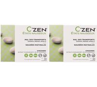C'ZEN Etats Nauséeux Mal des Transports - Nausées Matinales 30 comprimés Comprimé(S) 2x30 pc(s)