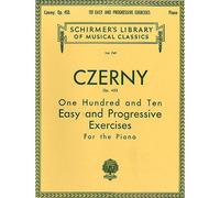 CZERNY C. - 110 EASY AND PROGRESSIVE EXERCICES OP.453 - PIANO
