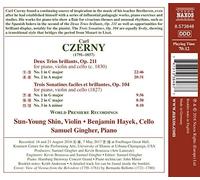 Czerny: Piano Trios by Carl Czerny [CD] NEUF