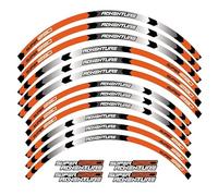 CZITAE Moto Rayures Autocollant De Jante Réfléchissant Étanche, pour KTM Super 1290 Adventure Accessoires