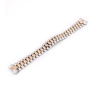 CZKE 20mm 316L Entité en acier inoxydable Vis d'extrémité incurvée en acier inoxydable de remplacement Bracelet de rechange Bracelet Bracelet pour Rolex le président de