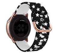 CZKE Bracelet de montre intelligent imprimé 20 mm pour Samsung Galaxy Watch 4/5 Active 2 40 44 mm Classic 42 46 mm Watch 5 Pro 45 mm, Watch 4 classic 42mm, Agate