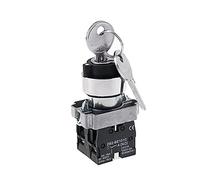 CZKE XB2-BG21 XB2-BG33 XB2-BG53 Commutateur de Bouton de contrôle de clé 1/2NO 2/3 Position SELECTEUR DE SÉLECON DE SELECTEUR DE SELECTURE/DE Restauration ATELY 22MM (Color : XB2-BG21)