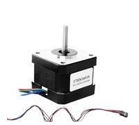 CZMDKEXM 1pc 17HS3401S-1MD Ligne droite 1m pour imprimante 3D 1.3A 28N.CM 42 démarreur électronique 42x34mm 42 étapes démarreur électronique Nema17 Stepper