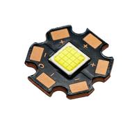 CZMDKEXM 1pcs 50W High Power LED Light Bright DC12V-14V 6500K 4A LED Beads PCB 20MM Copper for Flashlight DIY