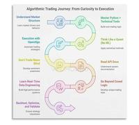 CZMDKEXM Crypto Trading Roadmap Poster Technical Analysis Educational Chart for Home Office Study Room(Unframed,08x12inch(20x30cm))