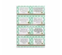 CZMDKEXM Religious Home Decor, Stitched Scripture Canvas Print of John Peter Corinthians Books, Christian Word Art for Bedroom Living Room(Framed,12x18inch(30x45cm))