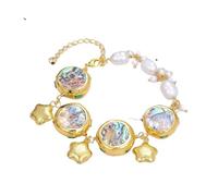 CZMDKEXM White Rice Pearl Color Bracelet 8" For Women