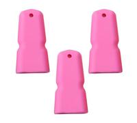 CZMYCBG 3 Paires de Protections pour Les Extrémités des Branches d'arc, Adaptées Aux Extrémités des Branches D'arcs Classiques et Traditionnels d'un Diamètre Maximal de 3 Cm(Pink)