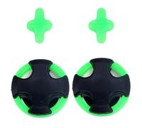 CZMYCBG Amortisseur Large Bande pour Arcs à Poulies à Branches Pleines - Absorbeur de Chocs et Réducteur de Vibrations pour Le Tir à l'arc - Silencieux pour la Chasse et Le Tir sur Cible(Green-Black)