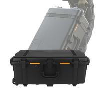 CZMYCBG Étui de Protection Rigide étanche avec Roues et poignée rétractable | Boîte à équipement antichoc renforcée avec mousse personnalisable, valise de voyage résistante à la poussière
